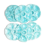 6 gien oyster plates