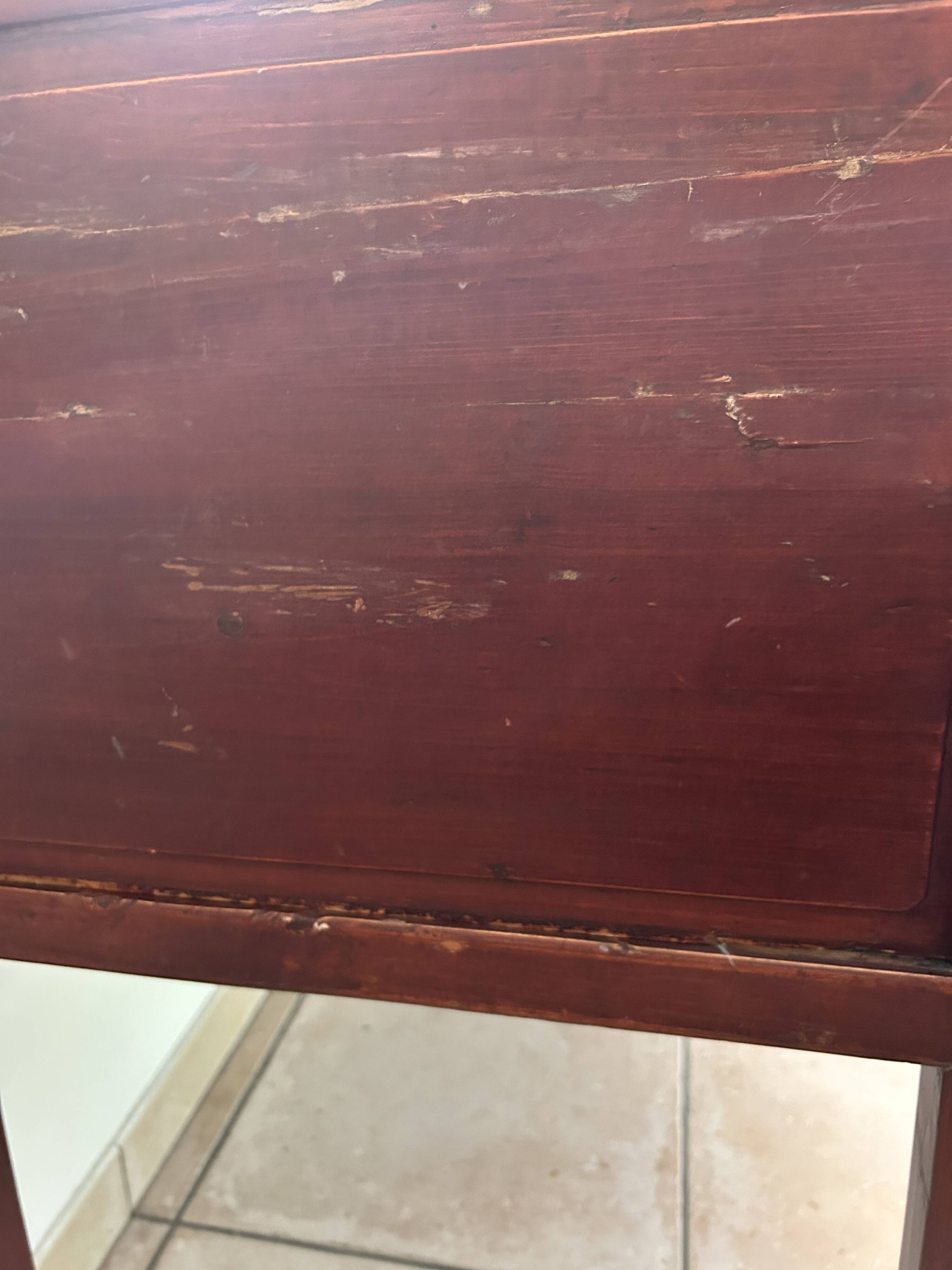Commode, console chinoise