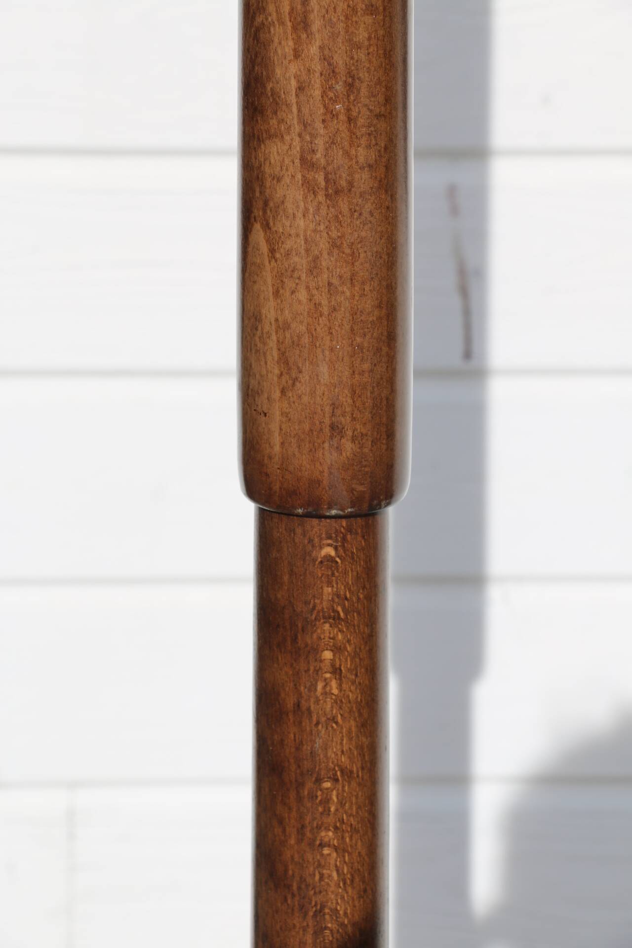 Baumann parrot coat rack, simple, dark beech