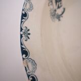 round and hollow ceramic dish, Clairefontaine ironstone, Château series