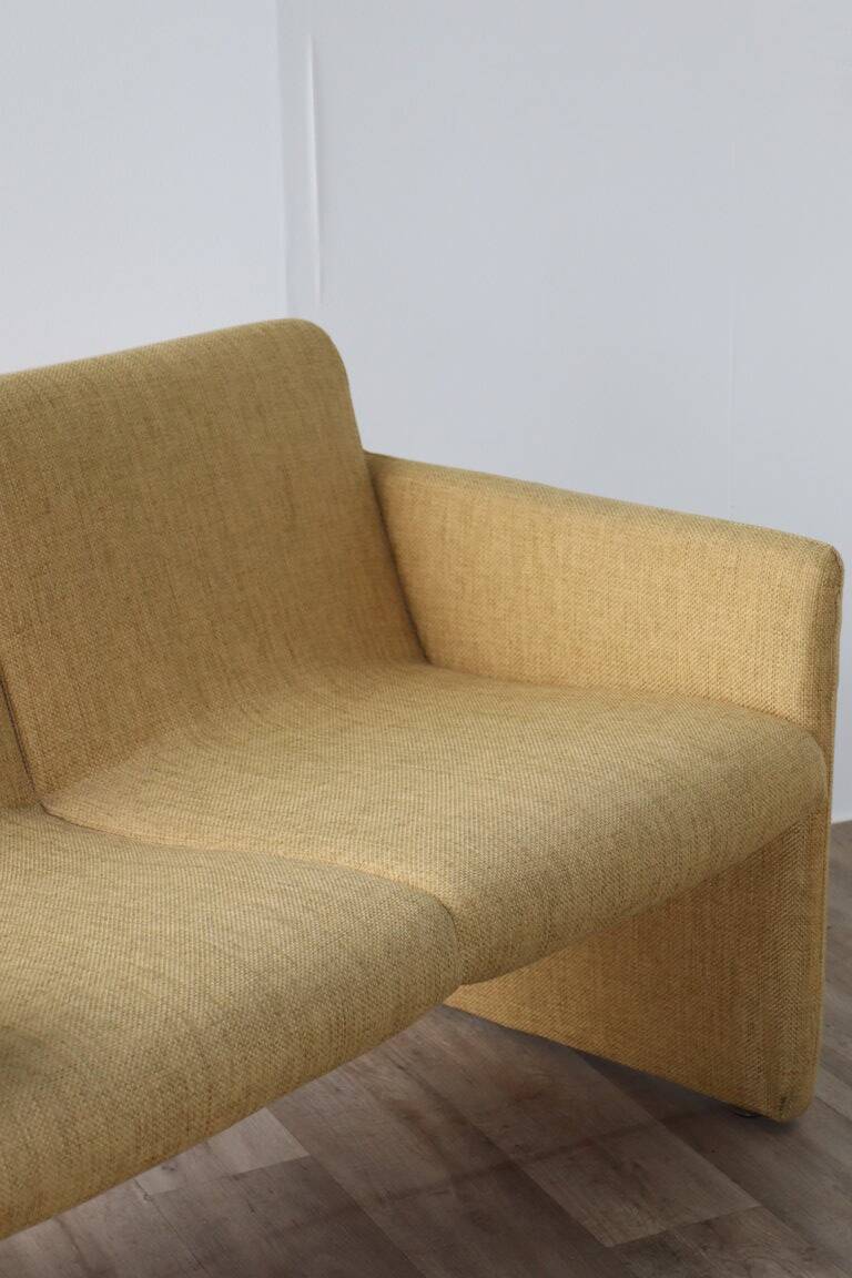 Vintage 2 seater fabric sofa, 1970
