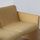 Vintage 2 seater fabric sofa, 1970