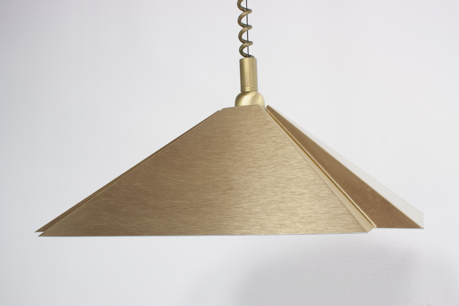 Hollywood regency vintage brass of Dijkstra 1970 s suspension