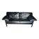 Pierluigi Cerri sofa model Pause signed Poltrona Frau in Black leather Design