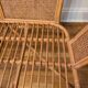 Rattan bench