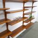 Deens Poul Cadovius Royal System modulair teak wandsysteem Cado
