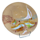 Mabyjo's Musarra Vallauris, decorative glazed ceramic dish, 1960s
