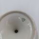 Footed Cup Servant in Limoges Porcelain Floral Decoration Gold Gilding