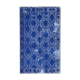 Handmade rustic anatolian 1970s 173 cm x 281 cm blue rug