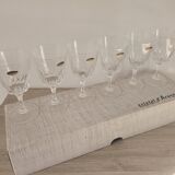 Set of 6 Cristal d'Arques wine glasses - Versailles