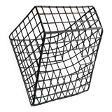 Vintage storage steel wire wall basket