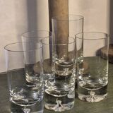 Crystal glass water