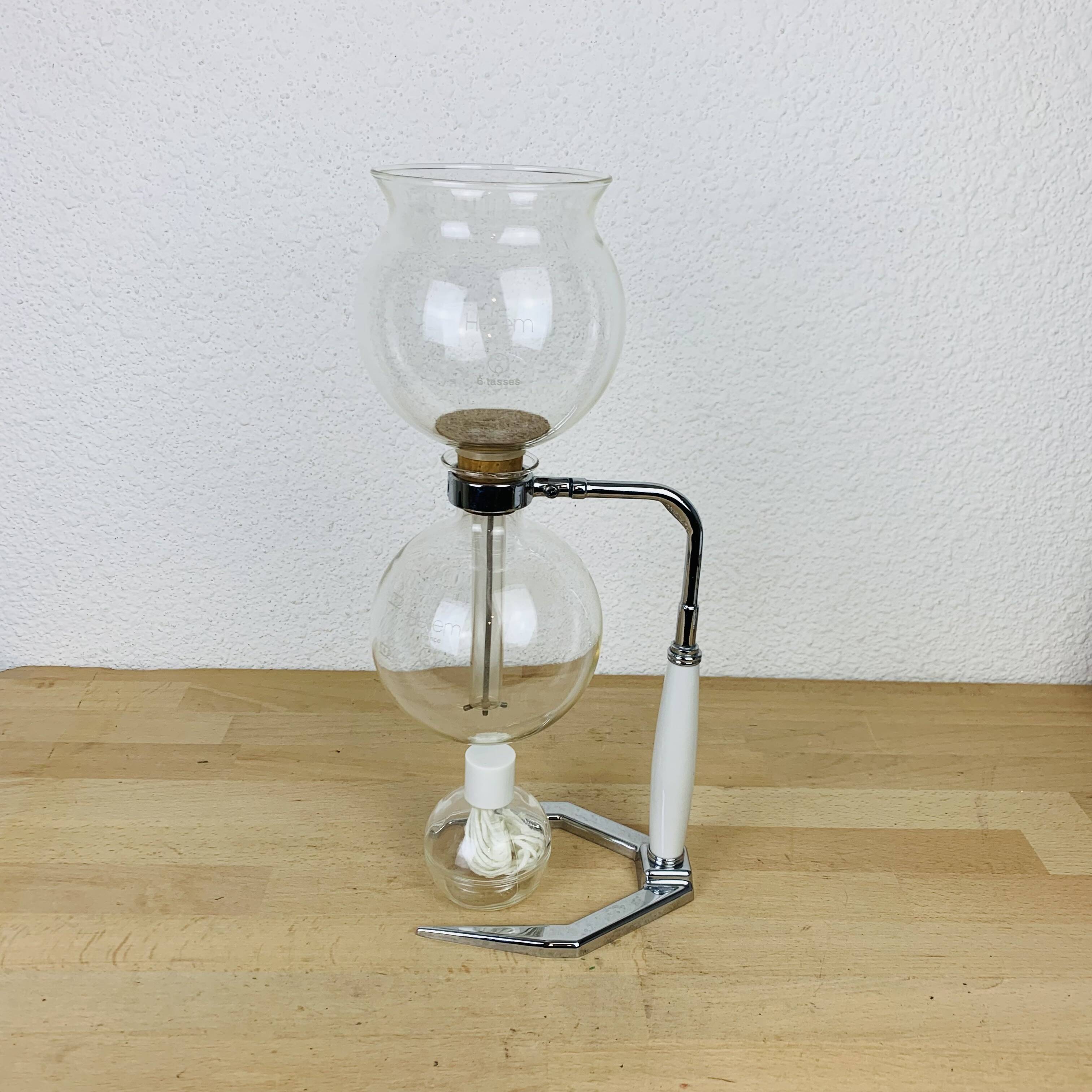 Hellem 6-cup vacuum coffee maker