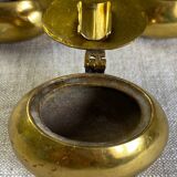 Brass pocket ashtrays