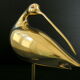 Vintage decorative bird 1970 brass