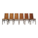 Set of six beech chairs, Danish design, 1960s, production: Denmark