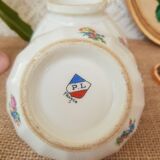 Set of 4 porcelain bowls of old limoges