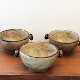 Glazed ceramic bowls Les Grottes Dieulefit