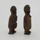 Pair of African fertility doll sculptures Namji Cameroon. 70