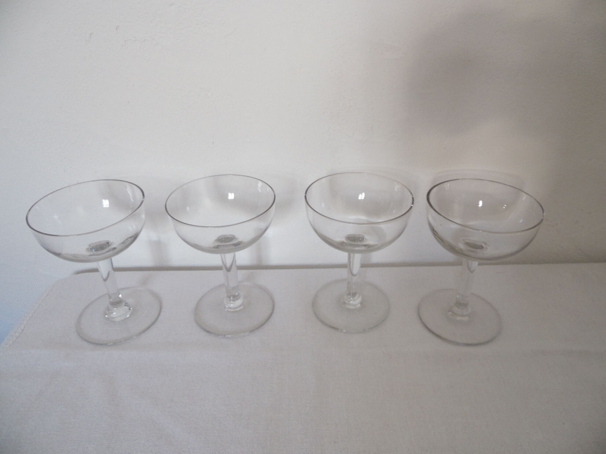 Set de 4 coupes à cocktail ou champagne