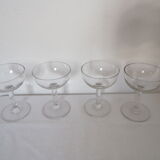 Set de 4 coupes à cocktail ou champagne