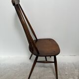 Set of 3 Ercol Goldsmith Scandinavian style wooden chairs