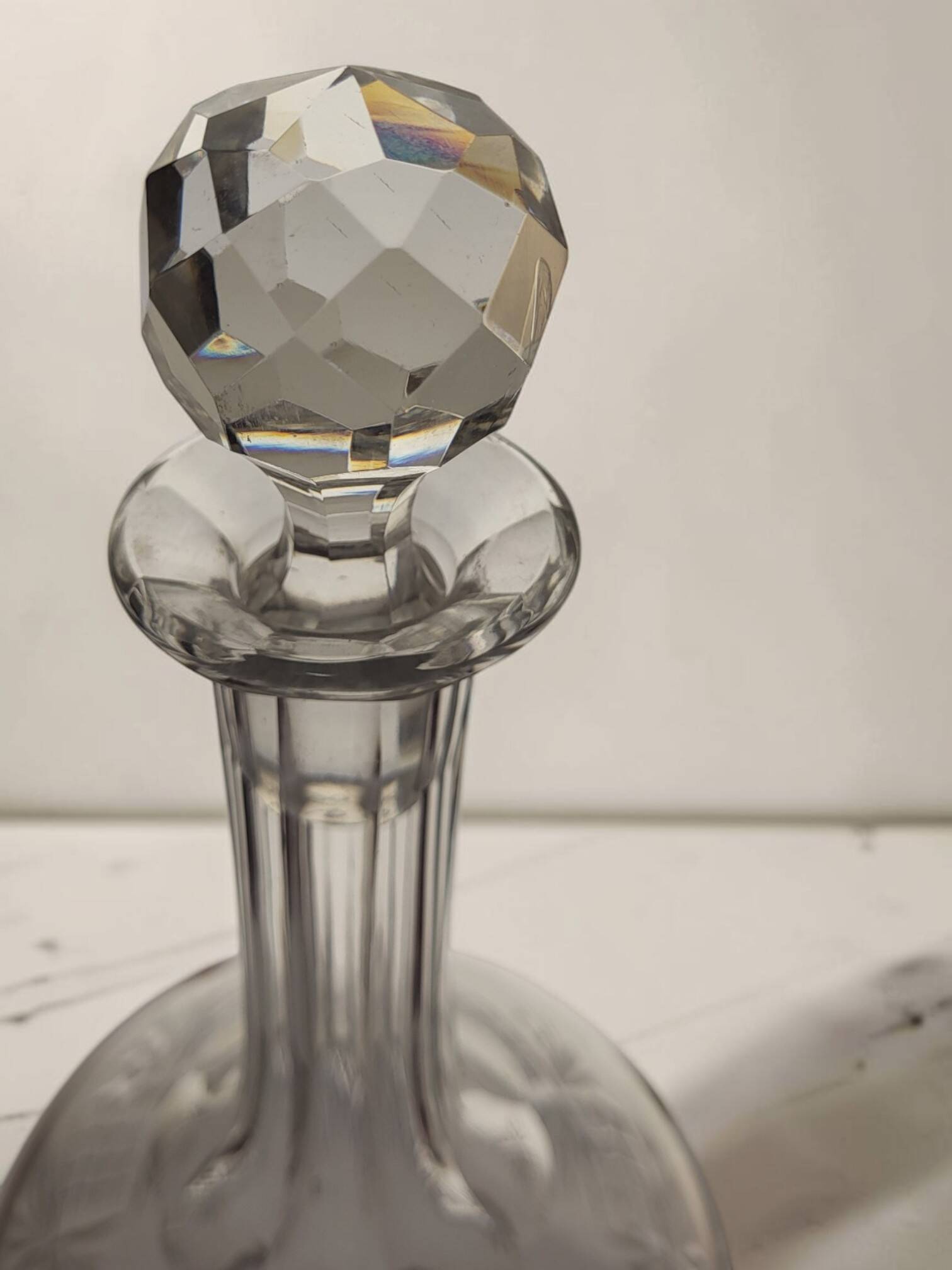 Crystal carafe from Lorraine