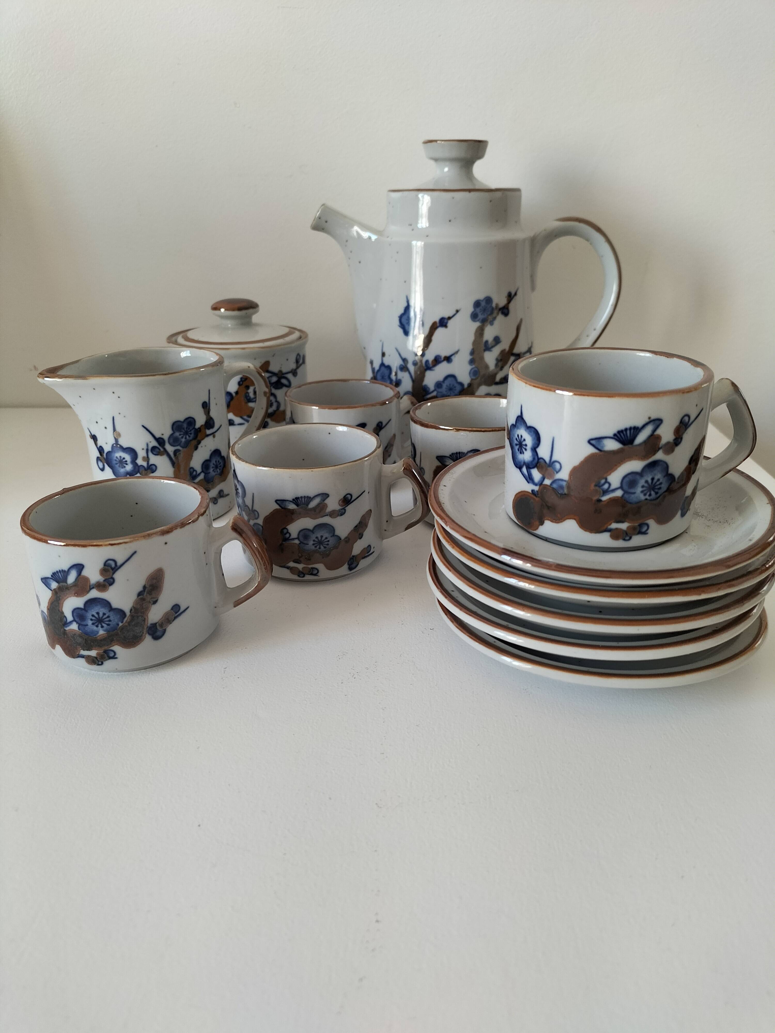 Stoneware coffee service