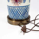 Mid-Century Ceramic Lamp by Marianne Johnson Hansen for Aluminia Faience