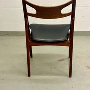 4x Teak Dining Chairs Hans J. Wegner CH29 Sawbuck