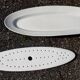 Plat à poisson en porcelaine