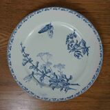 4 assiettes plates Sarreguemines "Carmen"
