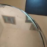 50s silver metal tray