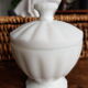 Cosmetic opaline jar