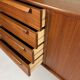 Mid-century teak sideboard by Georg Satink for WK Möbel 60s vintage
