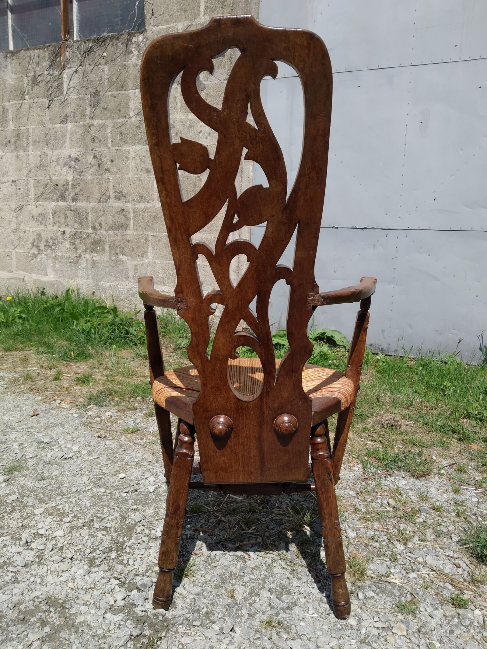 Art Nouveau armchair