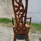 Art Nouveau armchair