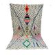 Handmade wool Berber rug 285 X 162 CM