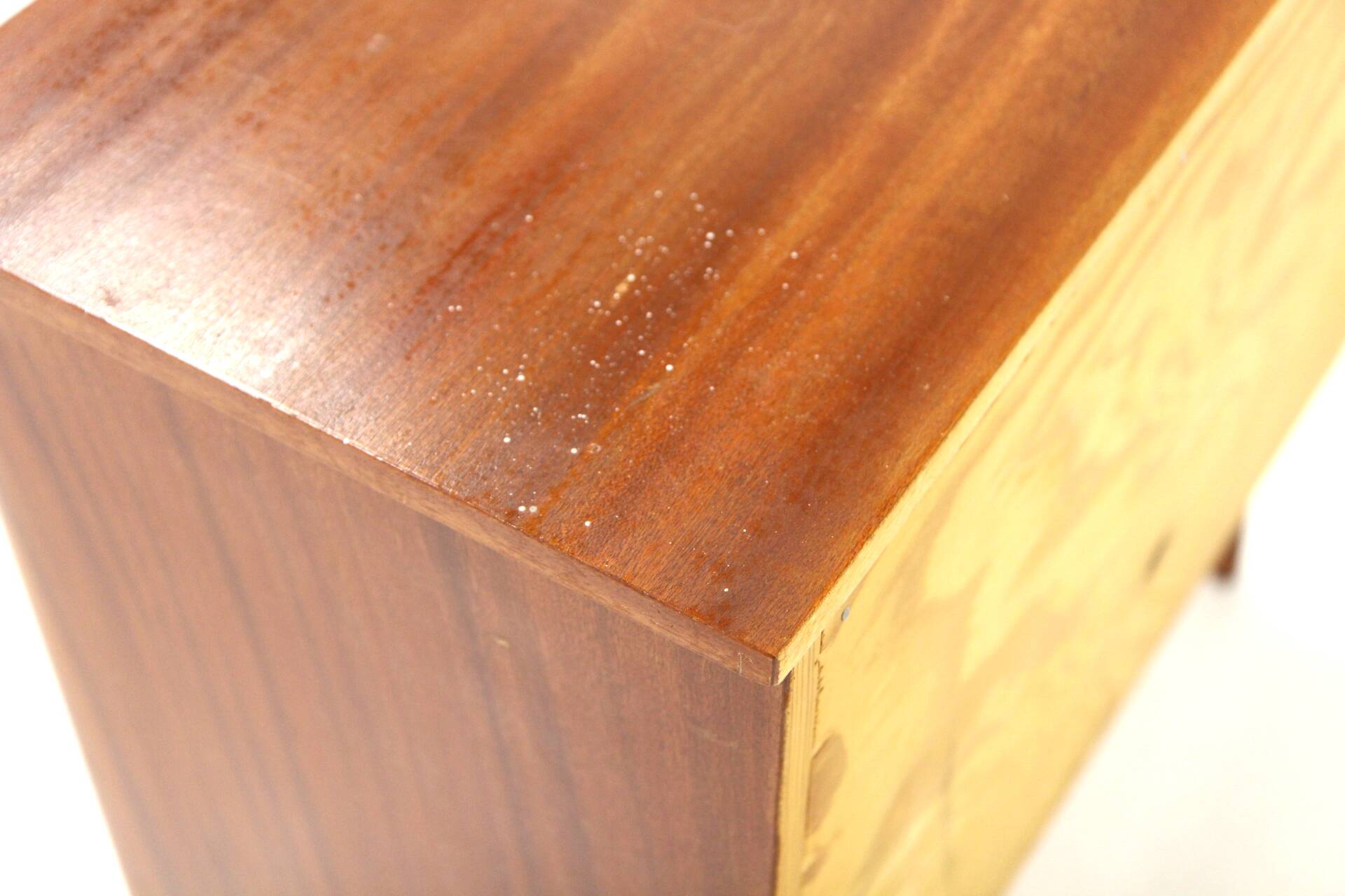 Scandinavian mahogany chest of drawers, Sweden, 1950