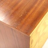 Scandinavian mahogany chest of drawers, Sweden, 1950