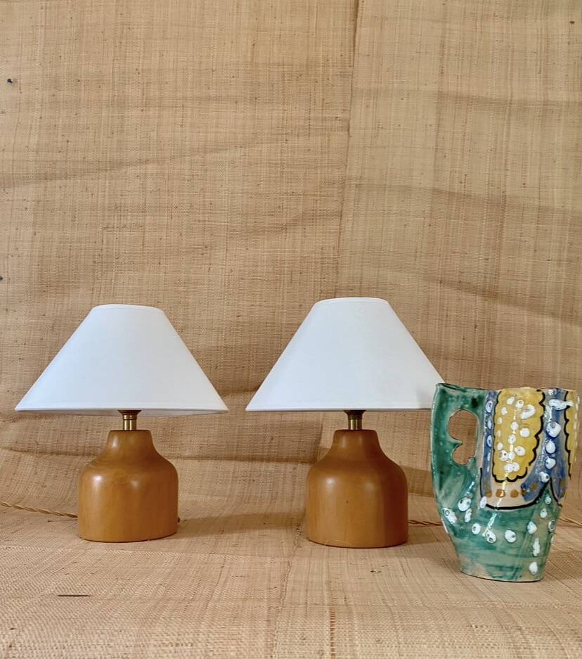 Set of Iberian ceramic mugs