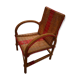 Fauteuil enfant en rotin vintage 60s