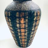 Vintage Art Ceramics Seta Vase attributed to Aldo Londi for Bitossi Raymor, Italy, 1960s