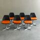Space Age dining set by Maurice Burke for Arkana