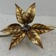 Large brass wall light, Willy Daro