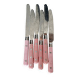 Vintage pink knives