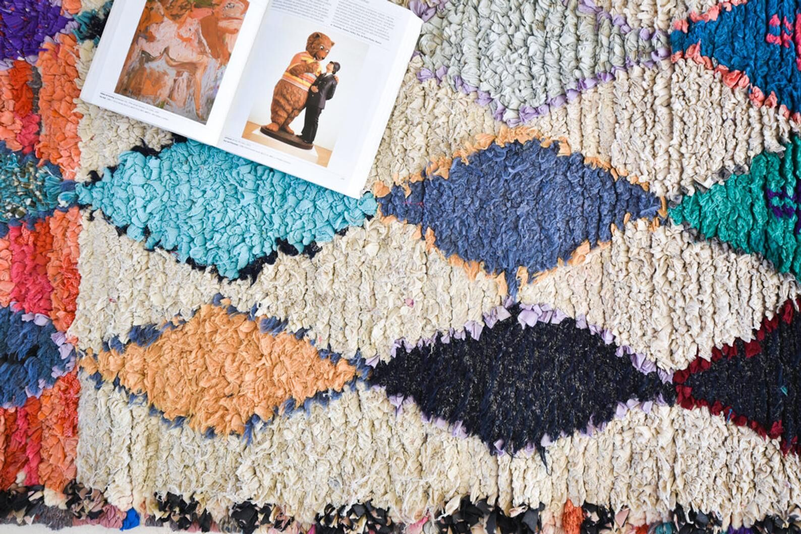 Tapis boucherouite 79x155cm