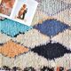 Tapis boucherouite 79x155cm