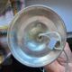 Silver-plated candlestick lamp Gagneau Paris