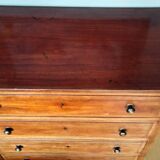 English marine chest of drawers